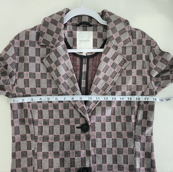 Avec Les Filles Soft Knit Blazer Jacket XS - Picture 6 of 9